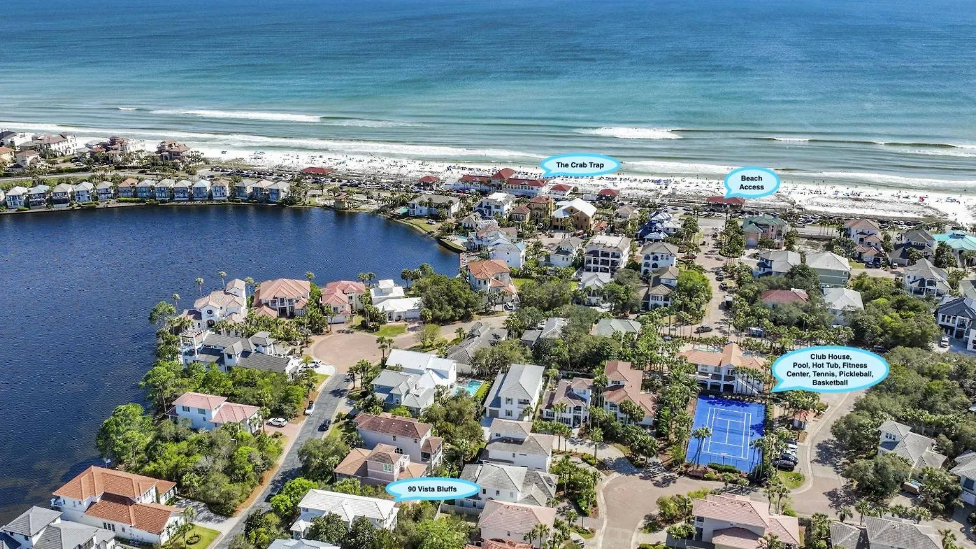 Vista Bluffs 90 ~ Casa Beachy Blanca Destin United States